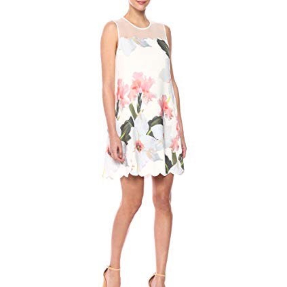 ted Baker capri la dress Chatsworth bloom pattern